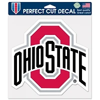 Ohio State Buckeyes Perfect Cut Colour Decal 8" x 8"