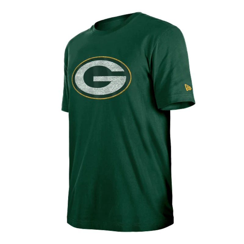 Green Bay Packers Dark Team Logo Evergreen Tee