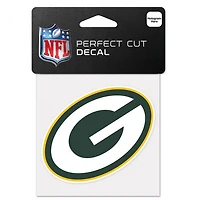 Green Bay Packers Perfect Cut Colour Decal 4" x 4"