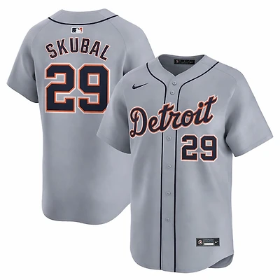 Detroit Tigers Tarik Skubal Nike Limited Road Jersey - Grey