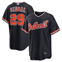 Tarik Skubal Detroit Tigers Nike Navy 2026 Alternate Replica Jersey