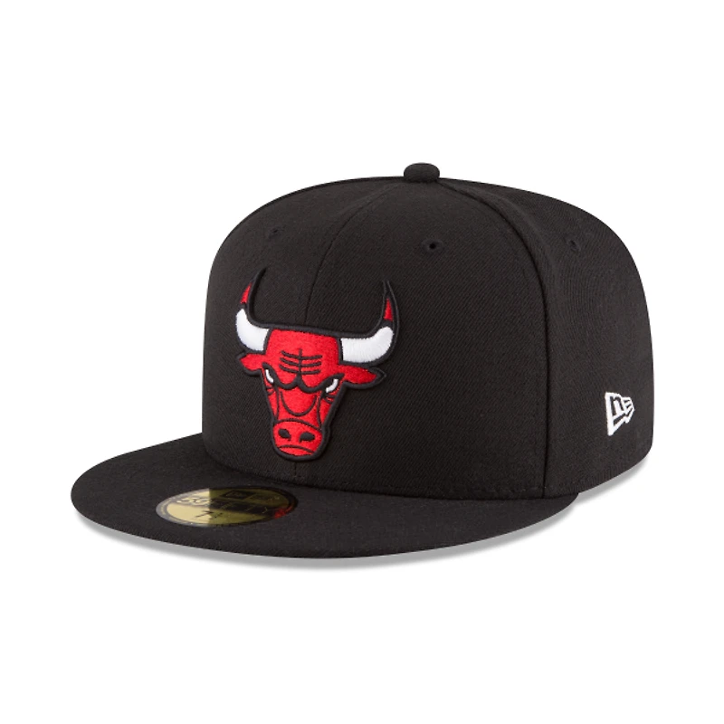 Chicago Bulls Black 59Fifty