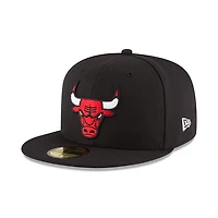 Chicago Bulls Black 59Fifty