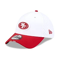 San Francisco 49ers White with Team Colour Training Camp 2025 39Thirty