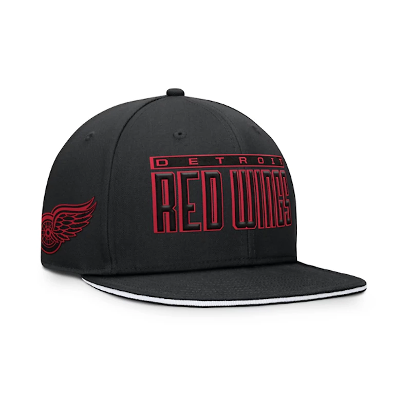 Detroit Red Wings Fundamental Gino Stack Snapback