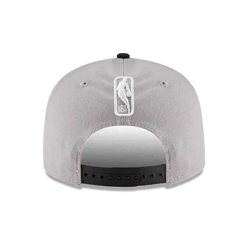 Toronto Raptors Grey & Black 2-Tone New Era 9FIFTY Snapback Hat