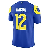Puka Nacua Los Angeles Rams Nike 2026 Royal Vapor F.U.S.E. Stitched Limited Jersey