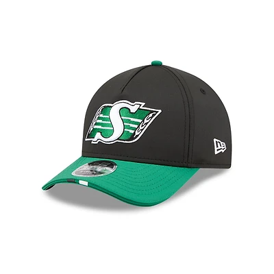 Saskatchewan Roughriders Green & Black 9FORTY Adjustable Hat – New Era CFL Cap