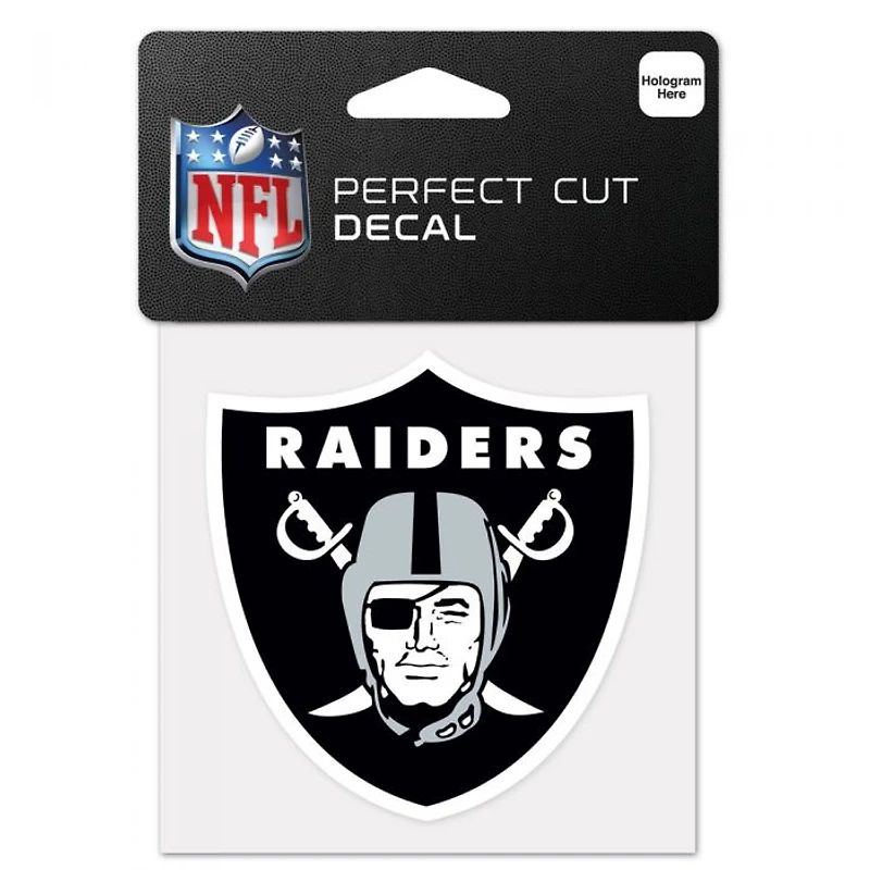 Las Vegas Raiders Perfect Cut Colour Decal 4" x 4"