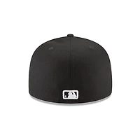 Chicago Cubs Black and White 59Fifty