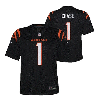 Ja'Marr Chase Nike Youth Game Team Jersey