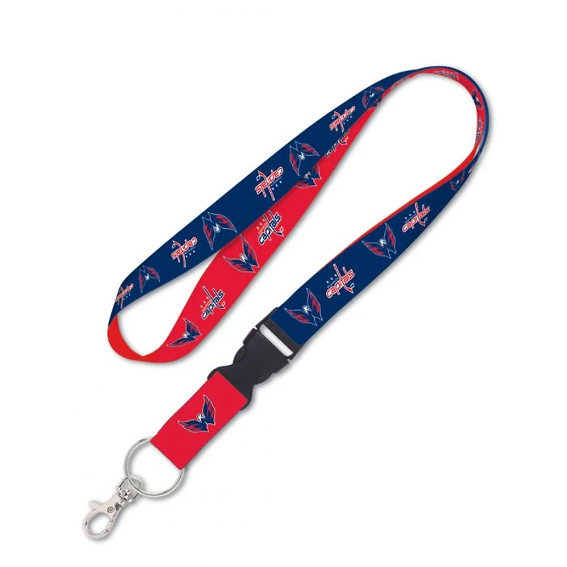 Washington Capitals Lanyard With Detachable Buckle 1"
