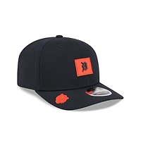 Detroit Tigers 2026 Clubhouse 9SEVENTY Stretch-Snap Hat – Navy/Orange – New Era