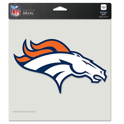 Denver Broncos Perfect Cut Colour Decal 8" x 8"