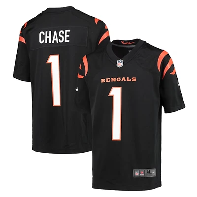 Ja'Marr Chase Youth Nike Replica Game Team Jersey