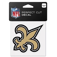 New Orleans Saints Perfect Cut Colour Decal 4" x 4"