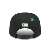 Detroit Tigers St. Patrick's Day Black 9Seventy Stretch Snap