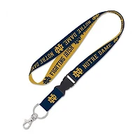 Notre Dame Fighting Irish Lanyard With Detachable Buckle 1"