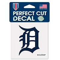 Detroit Tigers Perfect Cut Colour Decal 4" x 4"