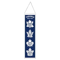Toronto Maple Leafs Evolution Wool Banner 8" x 32"