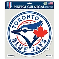 Toronto Blue Jays Primary Logo Perfect Cut Colour Decal 8" x 8"