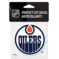 Edmonton Oilers Perfect Cut Colour Decal 4" x 4"