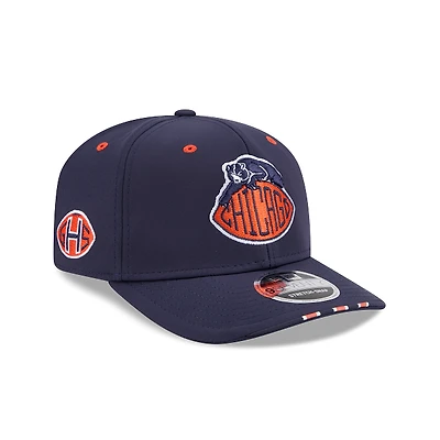 Chicago Bears Rivalries 2026 Team Colour 9Seventy Stretch Snap Adjustable Hat
