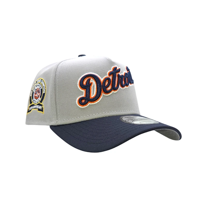 Detroit Tigers Grey and Navy 1968 World Series Patch 9Forty A-Frame