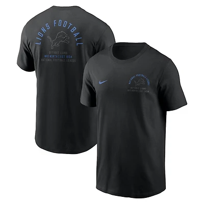 Men’s Nike Black Detroit Lions Split Logo T-Shirt