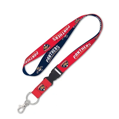 Florida Panthers Lanyard With Detachable Buckle 1"