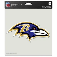 Baltimore Ravens Perfect Cut Colour Decal 8" x 8"