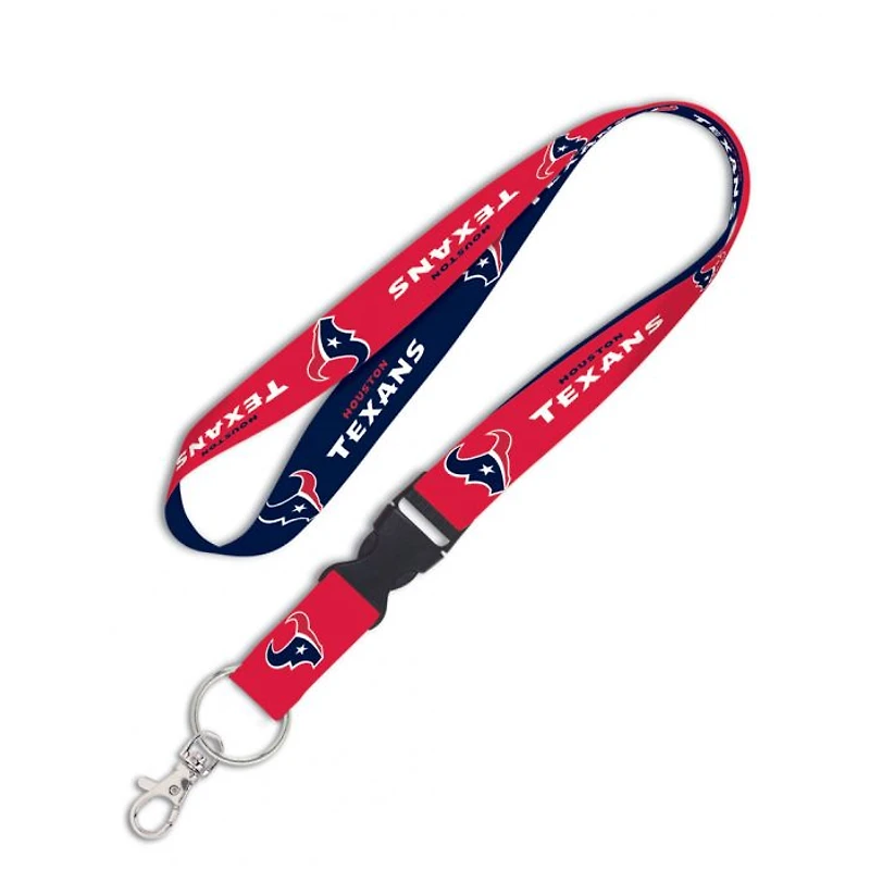 Houston Texans Lanyard With Detachable Buckle 1"