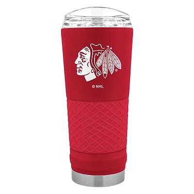Chicago Blackhawks 24 oz. Etched Colour Blitz Draft Tumbler