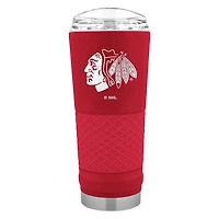 Chicago Blackhawks 24 oz. Etched Colour Blitz Draft Tumbler