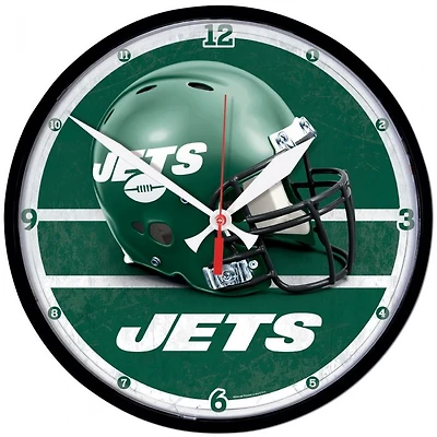 New York Jets Round Wall Clock 12.75"