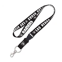 Las Vegas Raiders Lanyard With Detachable Buckle 1"
