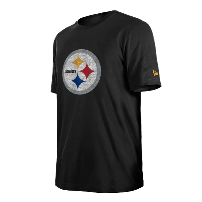 Pittsburgh Steelers Black Team Logo Evergreen Tee