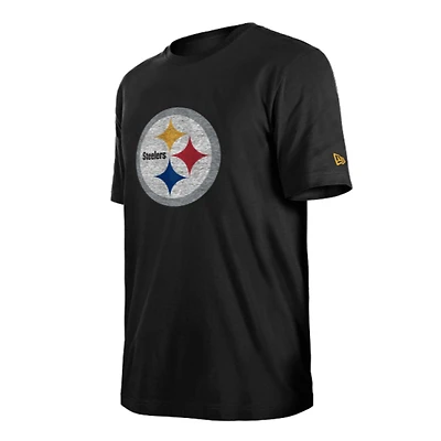 Pittsburgh Steelers Black Team Logo Evergreen Tee