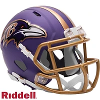 Baltimore Ravens On-Field Alternate #1 Purple Rising Speed Mini Helmet