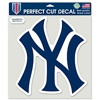 New York Yankees NY Perfect Cut Colour Decal 8" x 8"