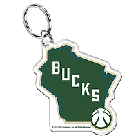 Milwaukee Bucks Premium Acrylic Key Ring