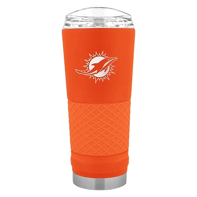 Miami Dolphins 24 oz. Colour Blitz Powder Coated Stainless Steel Draft Tumbler