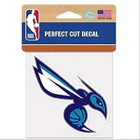 Charlotte Hornets Perfect Cut Colour Decal 4" x 4"