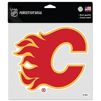 Calgary Flames Perfect Cut Colour Decal 8" x 8"