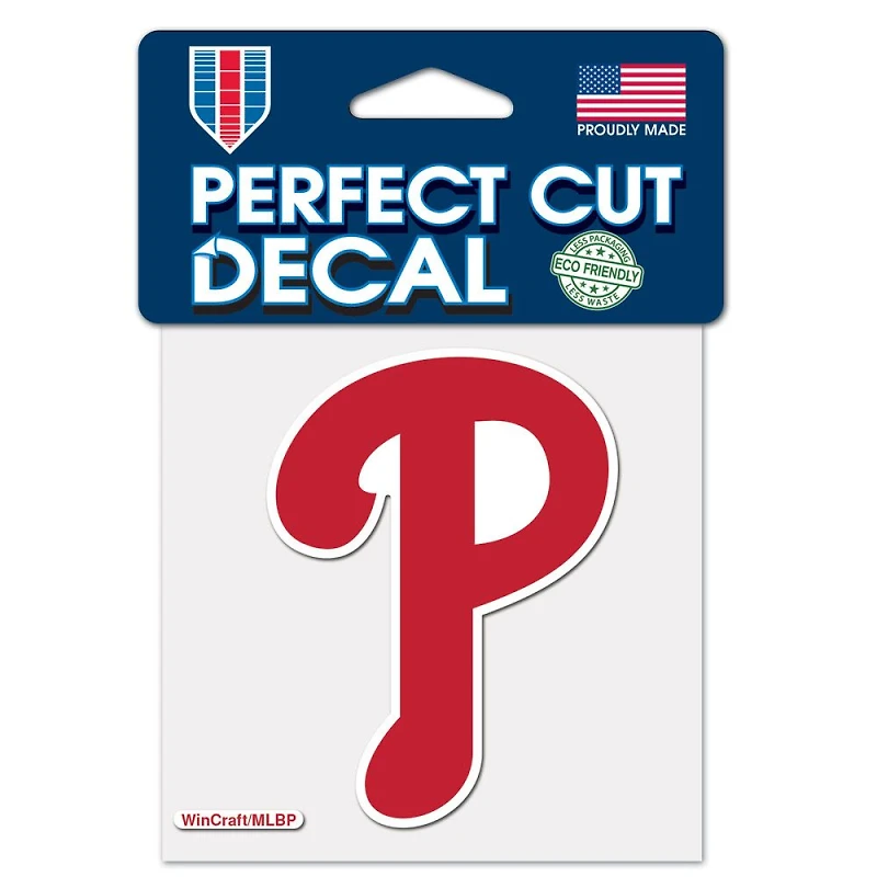 Philadelphia Phillies Perfect Cut Colour Decal 4" x 4"