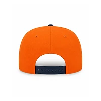 Detroit Tigers Orange/Navy Cooperstown with Gold World Series Patch 9FIFTY A-Frame Snapback Hat
