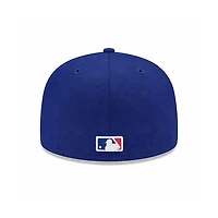 Detroit Tigers Dark Royal 50th Anniversary of 1968 World Series Patch 59Fifty Fitted Hat