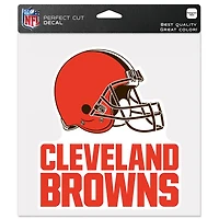 Cleveland Browns Perfect Cut Colour Decal 8" x 8"