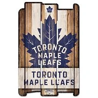 Toronto Maple Leafs Slogan Wood Sign 11" x 17" 1/4" Thick