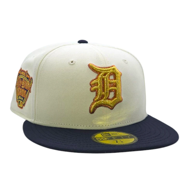 Detroit Tigers Chrome and Navy with Gold 2005 All-Star Game Patch 59Fifty